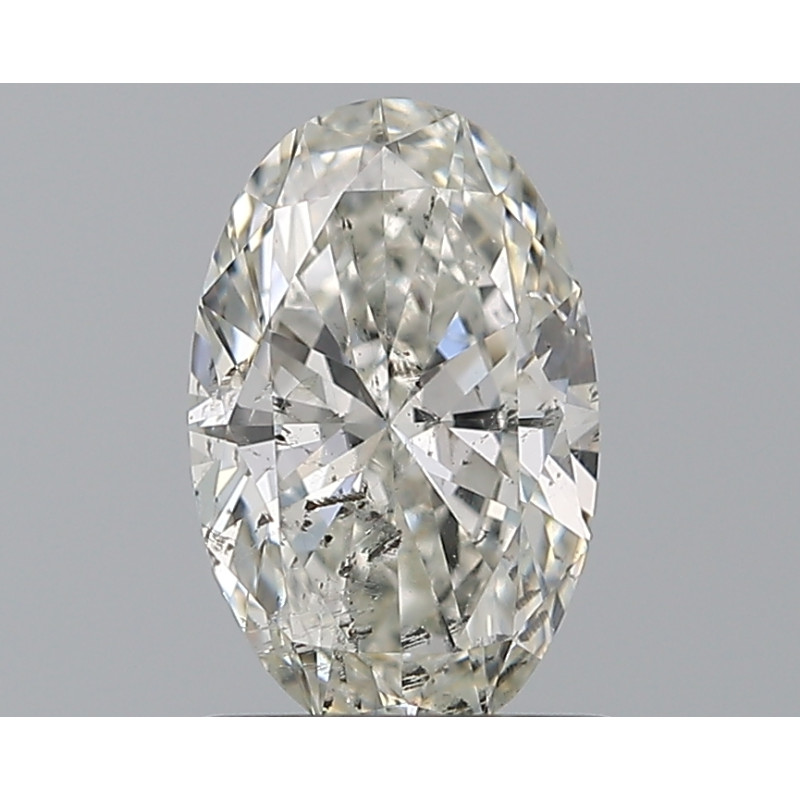 0.97 قيراط الماس بشكل بيضاوي