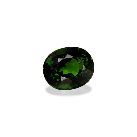 OVAL-cut Chrome Tourmaline Green 4.20 carats