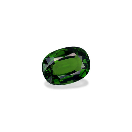 OVAL-cut Chrome Tourmaline Basil Green 2.46 carats