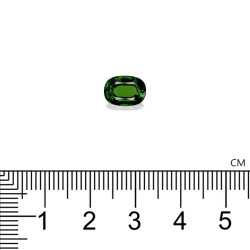 Ovale Basil Green Chrome Toermalijn 2,46 karaat