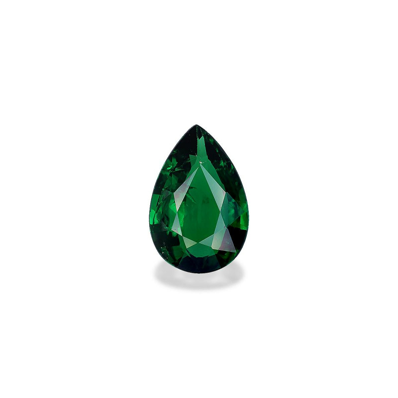 Pear-cut Chrome Tourmaline Intense Green 1.59 carats