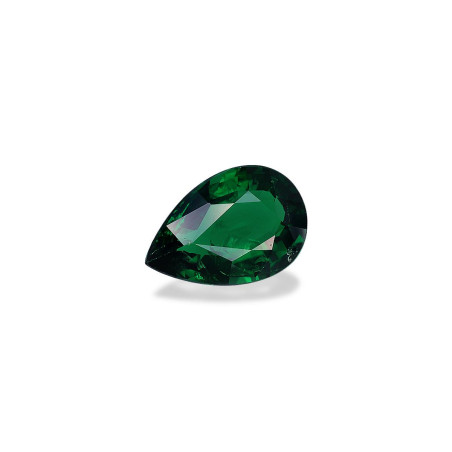 Pear-cut Chrome Tourmaline Intense Green 1.59 carats