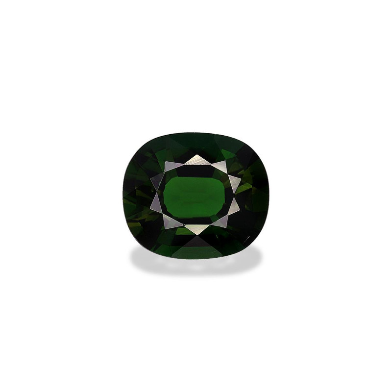 OVAL-cut Chrome Tourmaline Basil Green 4.14 carats