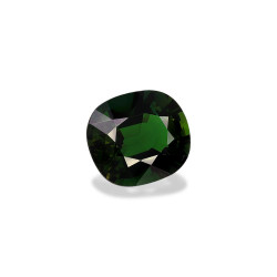 Ovale Basil Green Toermalijn Chroom 4.14 karaat