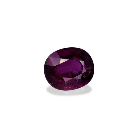 OVAL-cut Cuprian Tourmaline Pinkish Red 10.33 carats
