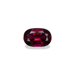 rhodolite الحجم بيضاوي 13.24 