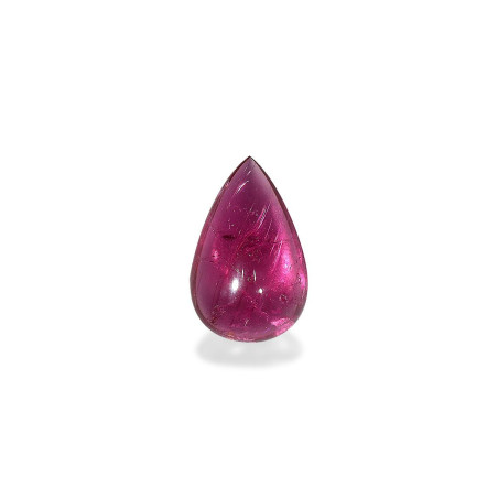 Pear-cut Rubellite Tourmaline Rose Red 5.19 carats