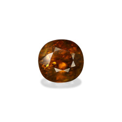 Sphene kussen geslepen Matig Geelachtig Groen 24,60 karaat