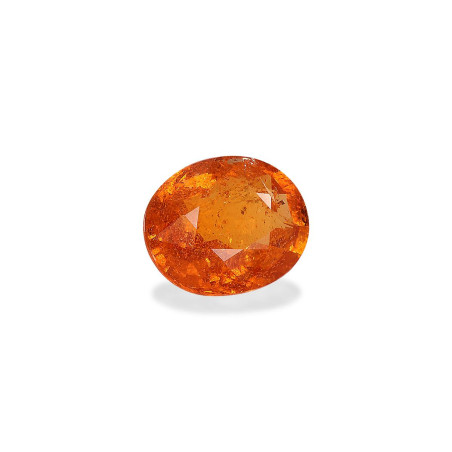OVAL-cut spessartite Orange 16.42 carats