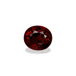 spessartite الحجم بيضاوي Intense Brownish Orange 17.41 