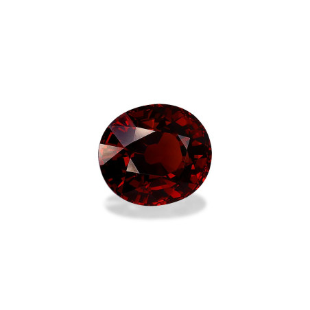 OVAL-cut spessartite Intense Brownish Orange 17.41 carats