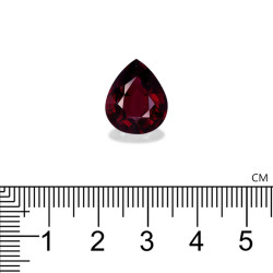 rhodoliet peer gesneden 12,82 karaat