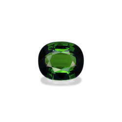 Toermalijn Chroom kussen gesneden Basil Green 1,82 karaat