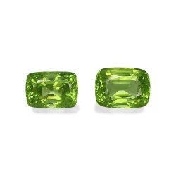 CUSHION-cut Peridot Green...