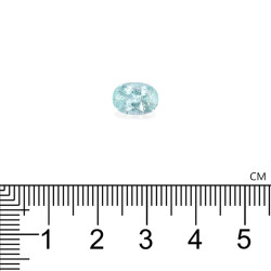 Ovale Baby Blauwe Paraiba Toermalijn van 1,90 karaat