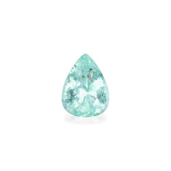 梨形海沫绿色巴西电气石1.35克拉