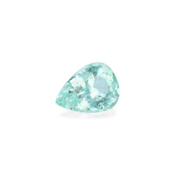 Paraiba Toermalijn Peer Geslepen Seafoam Groen 1.35 karaat
