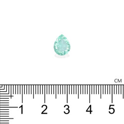 Paraiba Toermalijn Peer Geslepen Groen 1.75 karaat