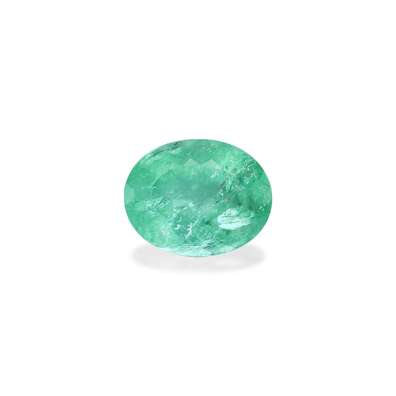 Tourmaline Paraiba lengte OVAL Gr&uuml;n 7.73 karaten