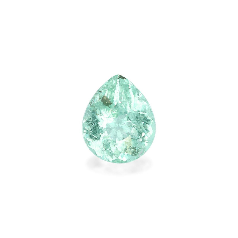 帕拉伊巴电气石 taille 梨子 海沫绿 1.29 carats