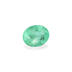 Ovale geslepen groene Paraiba-toermalijn van 2,11 karaat