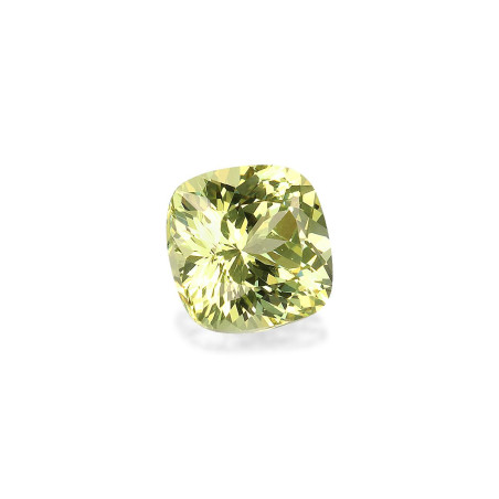 CUSHION-cut Grossular Garnet Lime Green 1.49 carats