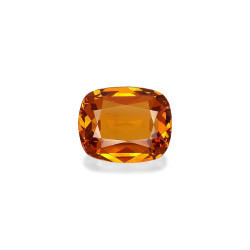 spessartiet kussen gesneden oranje 7,40 karaat