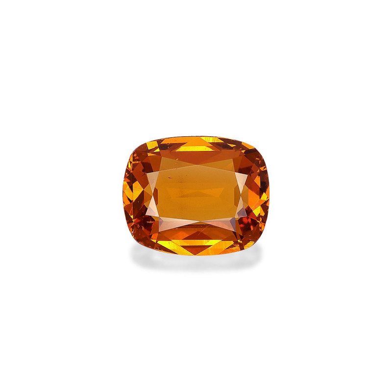 spessartiet kussen gesneden oranje 7,40 karaat