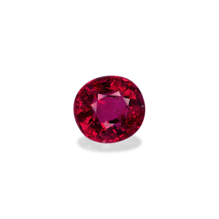 روبيليت الحجم بيضاوي Intense Pinkish Red 2.47 