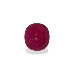 Ovale geslepen Rubelliet Magenta Paars 4.87 karaat