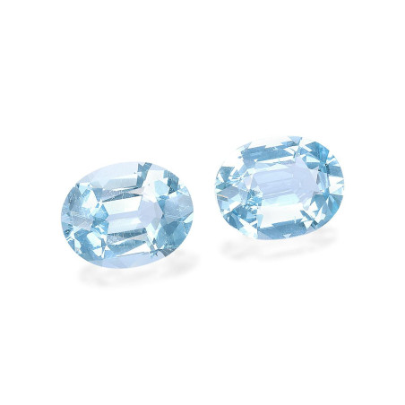 Aquamarin lengte OVAL Baby blau 11.59 karaten