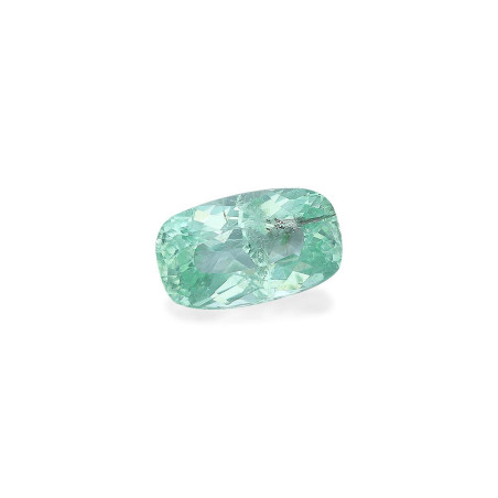 Tourmaline Paraiba taille COUSSIN Vert 2.73 carats
