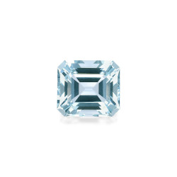 Rechthoekig geslepen Hemelsblauwe Aquamarijn van 13,62 karaat