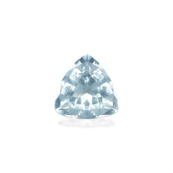 Trilliant geslepen Hemelsblauwe Aquamarijn van 12,96 karaat