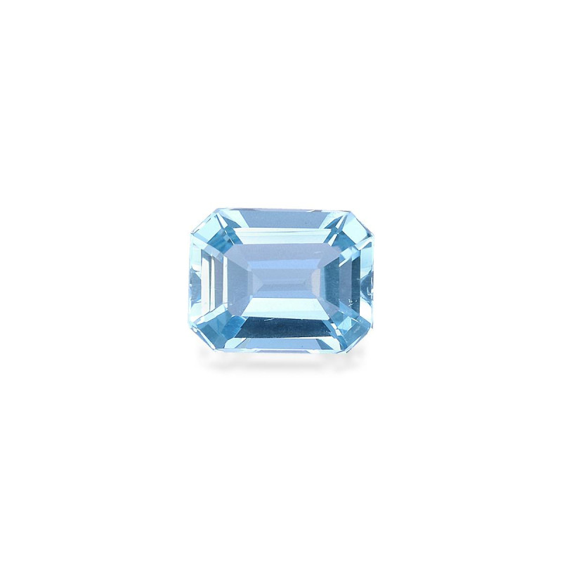 RECTANGULAR-cut Aquamarine Blue 0.65 carats