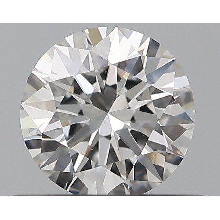 الماس بشكل دائري بوزن 0.5 قيراط