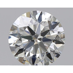 الماس بشكل دائري بوزن 0.5 قيراط