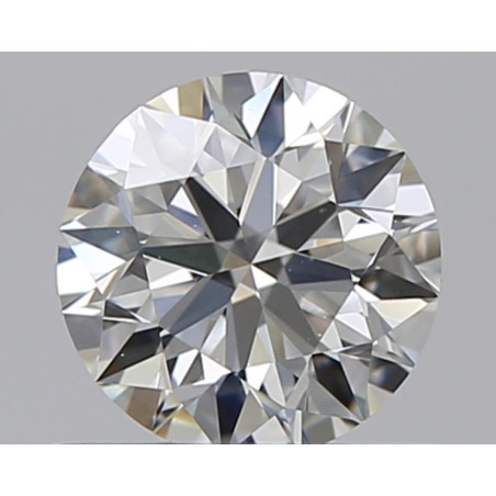 الماس بشكل دائري بوزن 0.5 قيراط