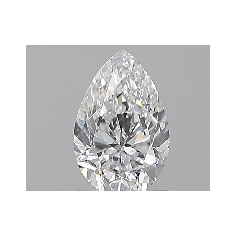 الماس على شكل كمثرى بوزن 0.7 قيراط