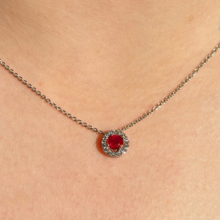 FLASH SALE: Pendant Ma vie Ruby