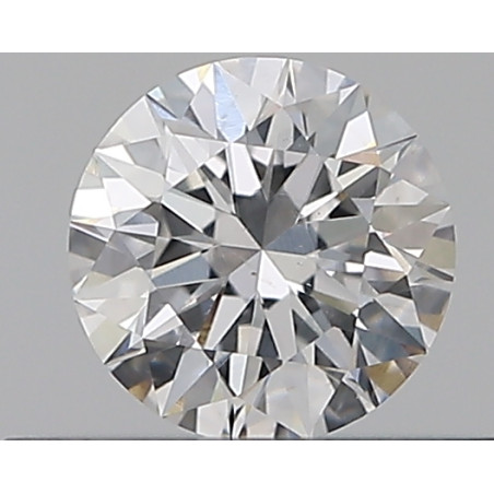 الماسة بشكل دائري بوزن 0.33 قيراط