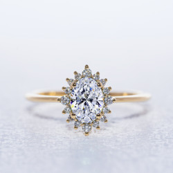 Anillo Florie de Diamante