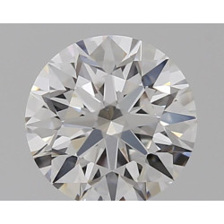 الماس بشكل دائري بوزن 0.6 قيراط