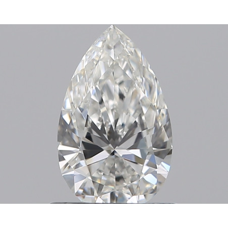 الماس على شكل كمثرى بوزن 0.59 قيراط