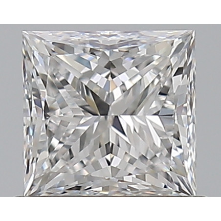 0.71-Carat Princess Shape Diamond