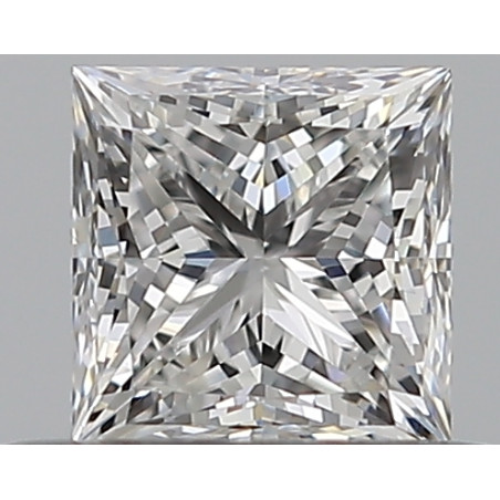 الماسة بشكل أميرة بوزن 0.42 قيراط