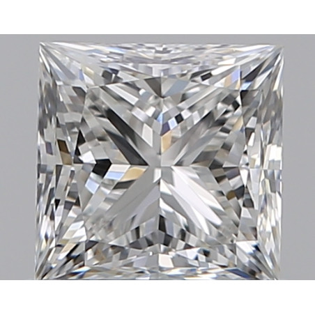 0.69-Carat Princess Shape Diamond