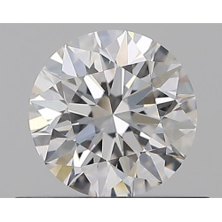 الماس بشكل دائري بوزن 0.5 قيراط