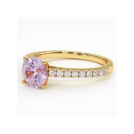 Solitaire Anniversaire Elle Amethyste