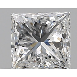 الماسة بشكل أميرة بوزن 0.37 قيراط